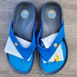 Unisex Slide Flip Flop Thong Flat Sandal Sz 10